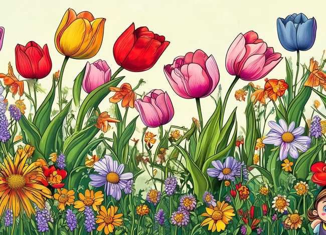 鲜花的绘本(关于鲜花的绘本) 鲜花的绘本(关于鲜花的绘本)