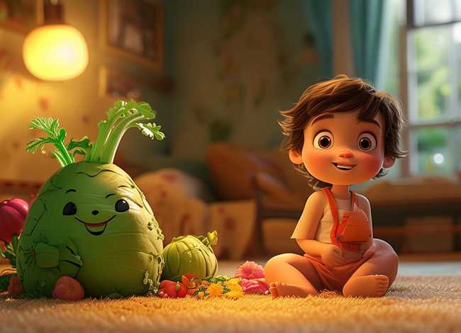 儿童睡前故事拔萝卜全集 宝宝故事大全 睡前故事拔萝卜