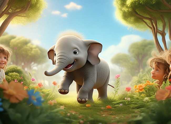 关于大象的幼儿故事 - 关于大象的幼儿故事大全