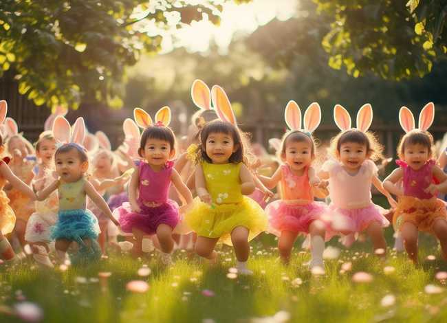 儿童兔子舞视频原版；少儿兔子舞视频