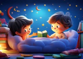 儿童睡前故事文字版插画、儿童绘本睡前故事文字版