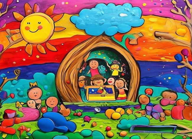 儿童绘画故事自制（幼儿自制绘画故事图片）