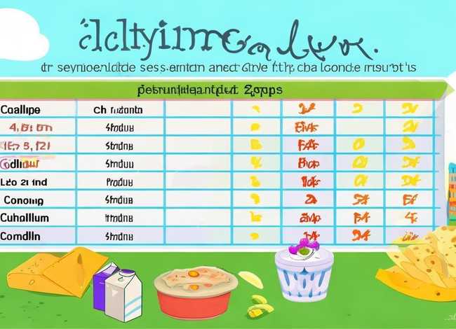 儿童每日钙摄入量标准 儿童每日钙摄入量标准表
