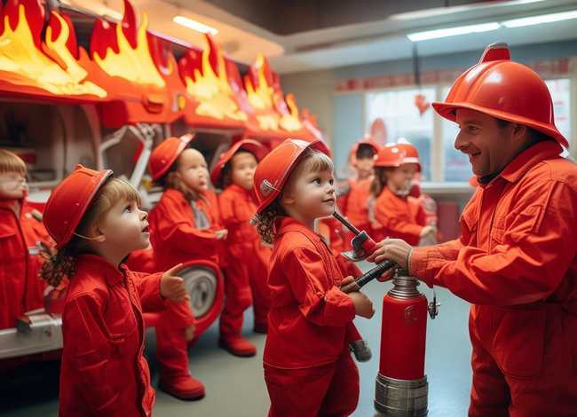 儿童消防救援故事（幼儿消防故事绘本）