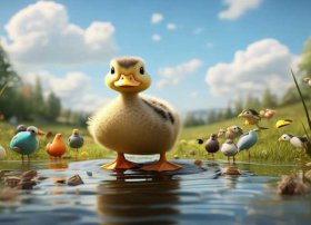 安徒生的丑小鸭故事，安徒生的丑小鸭故事视频