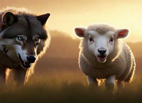 儿童故事狼吃羊的故事 狼吃羊的故事文字版