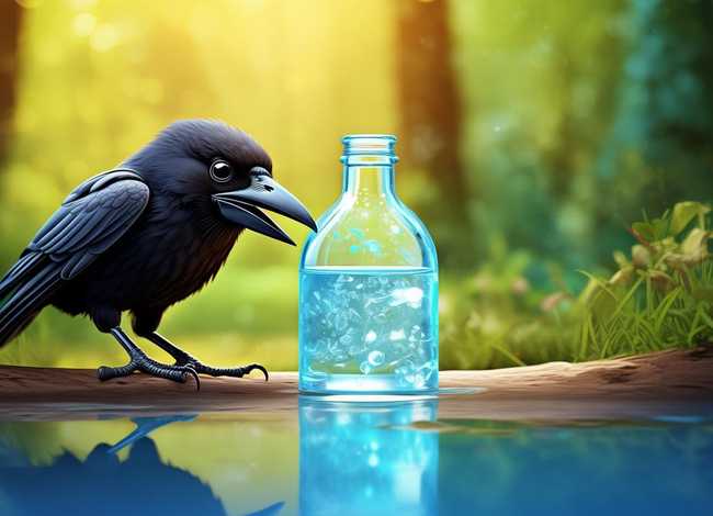 儿童故事乌鸦喝水3-6岁 幼儿故事乌鸦喝水的故事