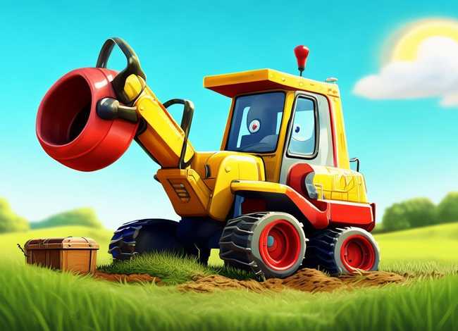 挖土机的小故事;挖土机的小故事简短 挖土机的小故事;挖土机的小故事简短