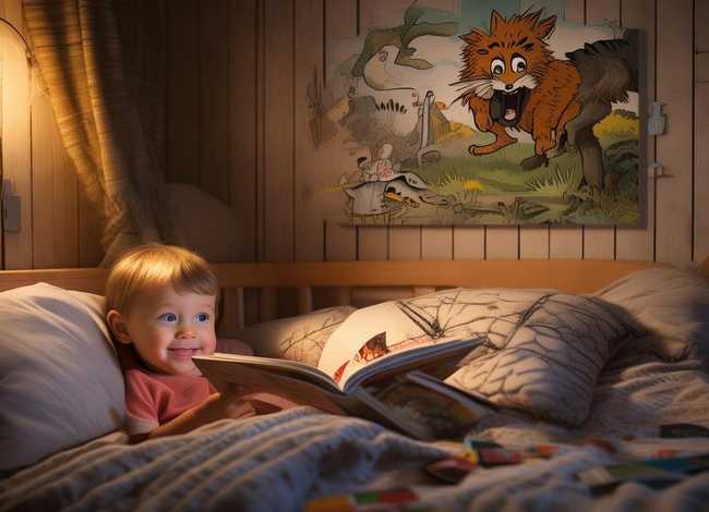 儿童睡前故事狼来了哄睡精选，小儿睡前故事狼来了