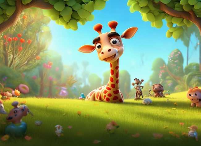 儿童故事短篇长颈鹿（幼儿故事长颈鹿）