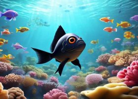 小黑鱼幼儿故事（幼儿园绘本故事小黑鱼故事内容）