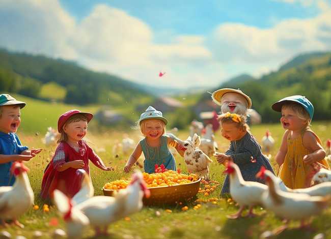 奇迹儿歌 奇迹儿歌喂鸡