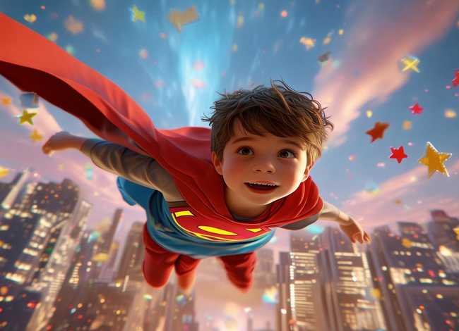 超人宝宝的故事；超人宝宝的故事大全