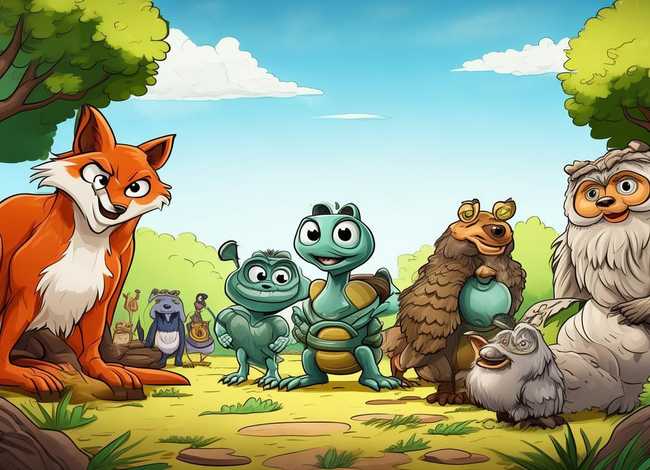寓言故事照片有哪些、寓言故事照片有哪些人物