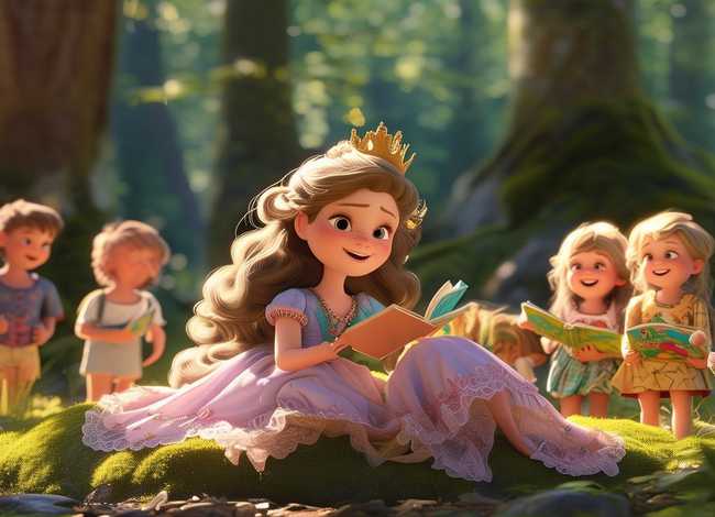 儿童讲故事童话公主，讲故事儿童公主视频3-6岁