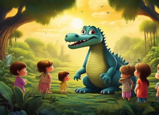 儿童故事大鳄鱼mp3；大鳄鱼的故事幼儿故事