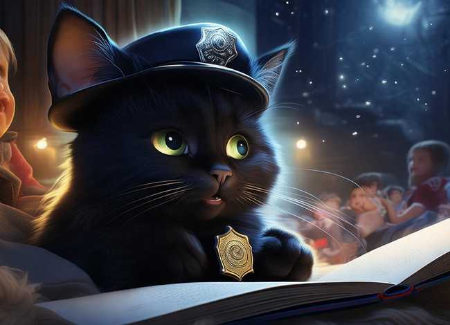 儿童睡前故事4399黑猫警长 - 幼儿睡前故事黑猫警长