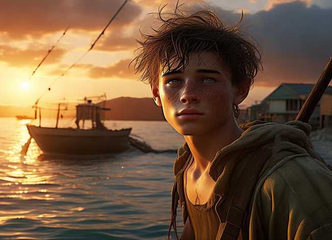 民间故事渔童的故事(民间故事渔夫) 民间故事渔童的故事(民间故事渔夫)