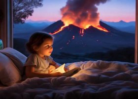 火山爆发的儿童简短故事、关于火山爆发的睡前故事