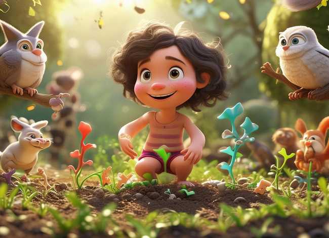 儿童故事小狗种骨头,小狗种骨头的幼儿故事 儿童故事小狗种骨头,小狗种骨头的幼儿故事