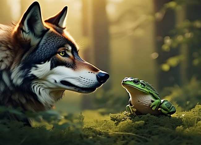 狼和青蛙这个故事告诉我们(狼和羊这个故事告诉我们什么) 狼和青蛙这个故事告诉我们(狼和羊这个故事告诉我们什么)