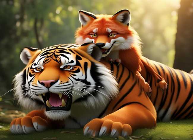 儿童故事狐假虎威视频;狐假虎威故事的视频 儿童故事狐假虎威视频;狐假虎威故事的视频