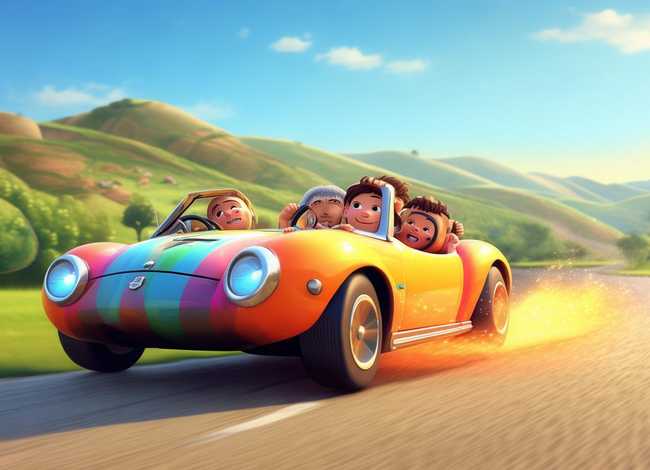 小跑车儿童视频、小跑车的视频