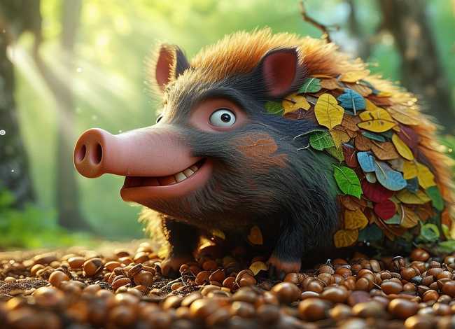 自私的野猪儿童故事;幼儿故事自私的野猪 自私的野猪儿童故事;幼儿故事自私的野猪