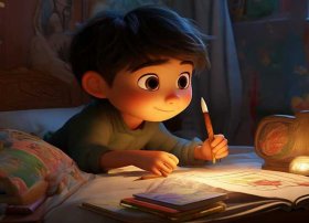 睡前故事神笔马良；阿布睡前故事神笔马良