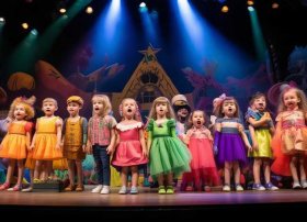 儿童舞台表演讲故事短的，幼儿故事舞台表演