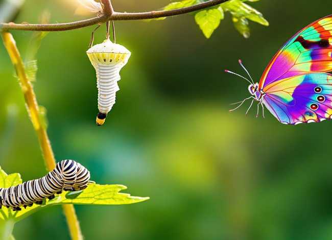 宝宝小故事毛毛虫变成了蝴蝶（宝宝小故事毛毛虫变成了蝴蝶的故事）