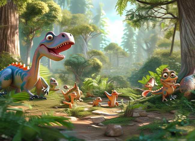 恐龙的故事幼儿、恐龙的故事幼儿故事有声故事