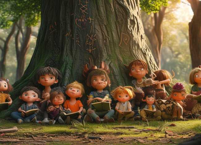 大u儿童故事，大孩故事大全