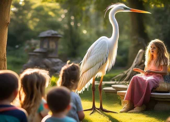 仙鹤故事儿童,关于仙鹤的故事幼儿园 仙鹤故事儿童,关于仙鹤的故事幼儿园