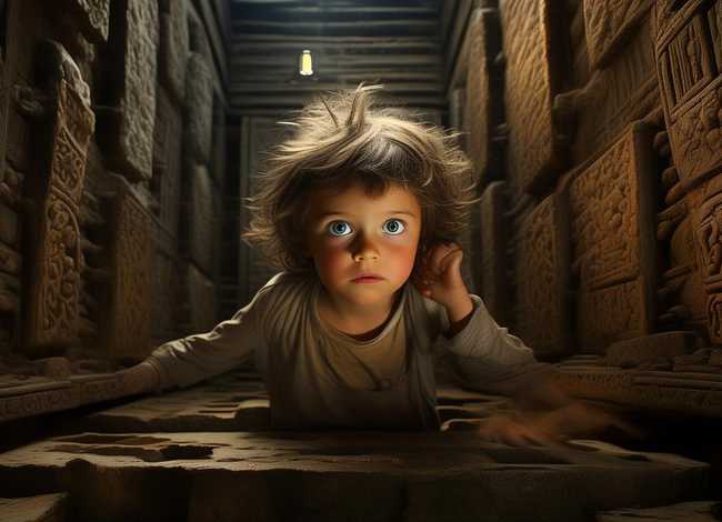 儿童故事在迷宫里迷路、在迷宫里迷路了,怎么样才能出去