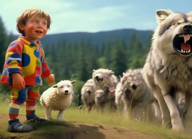 儿童故事狼来了ppt动画(狼来了幼儿故事动作表演视频) 儿童故事狼来了ppt动画(狼来了幼儿故事动作表演视频)