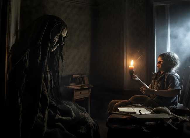 可怕的儿童故事图片、播放可怕的故事