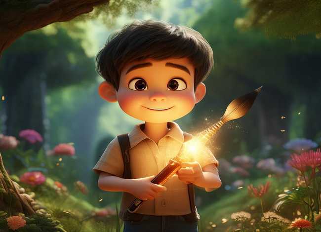 神笔马良故事儿童版，神笔马良的故事幼儿版
