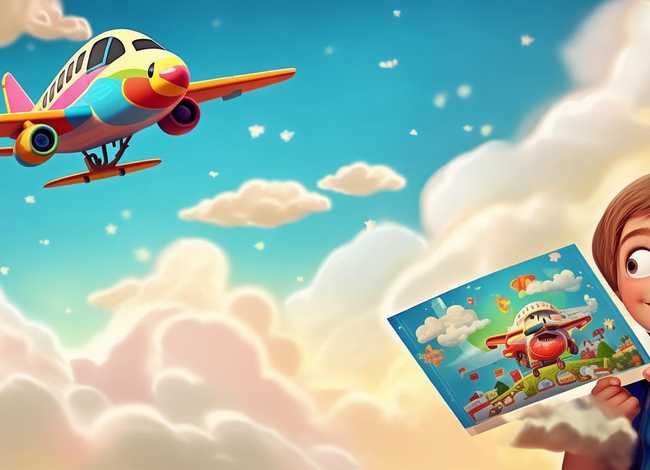 飞机的故事儿童动画片、飞机的故事绘本