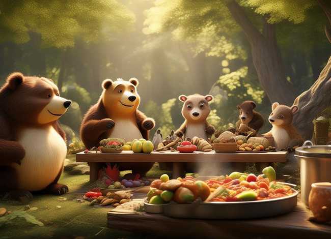 小熊请客简短故事 小熊请客简短故事大全