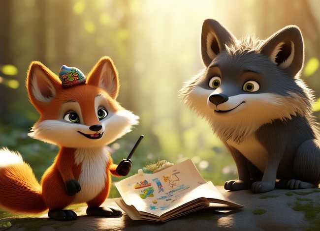狐狸和狼的故事儿童版 狐狸和狼的故事文字版 狐狸和狼的故事儿童版 狐狸和狼的故事文字版