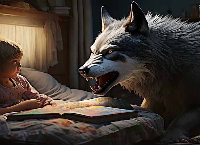 儿童睡前故事大灰狼的故事大全（小儿睡前故事大灰狼）