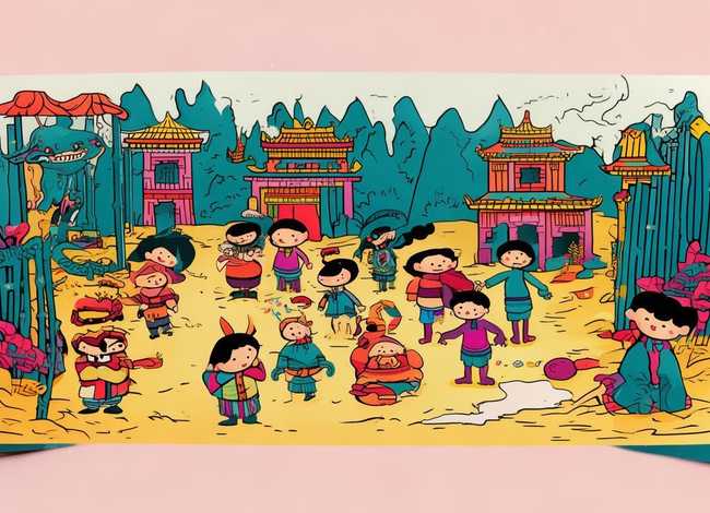 中国民间故事儿童画 - 中国民间故事的画简单a4纸 中国民间故事儿童画 - 中国民间故事的画简单a4纸