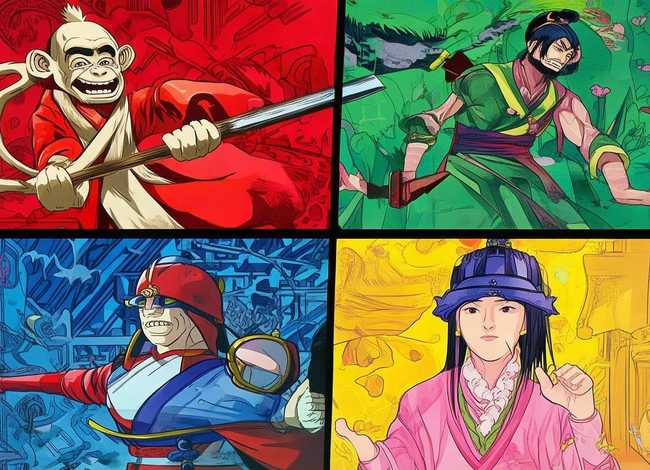 四大名著少儿版、四大名著少儿版漫画图并有人物介绍 四大名著少儿版、四大名著少儿版漫画图并有人物介绍