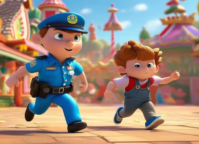 儿童故事警察抓小偷ppt(少儿故事警察抓小偷) 儿童故事警察抓小偷ppt(少儿故事警察抓小偷)