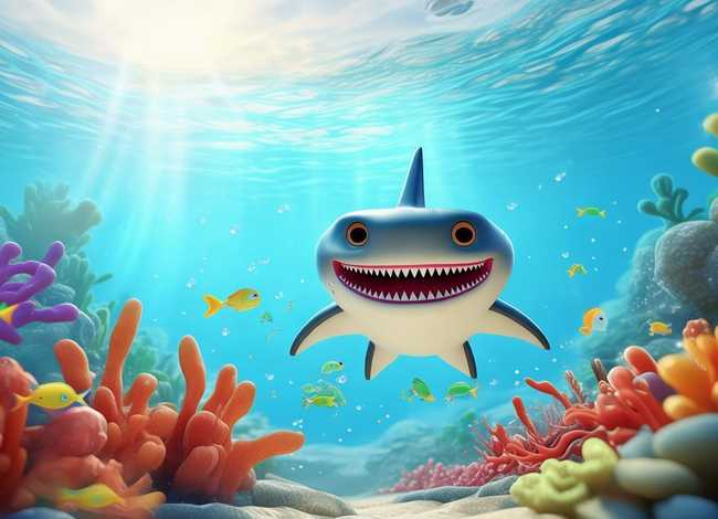 鲨鱼小故事、鲨鱼小故事5～10个字