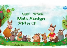 寓言故事儿童画作品，寓言故事的绘画作品