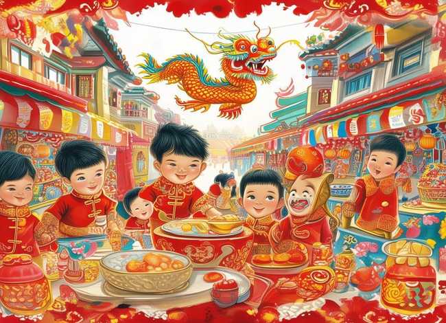 春节儿童故事完整、幼儿春节故事绘本 春节儿童故事完整、幼儿春节故事绘本