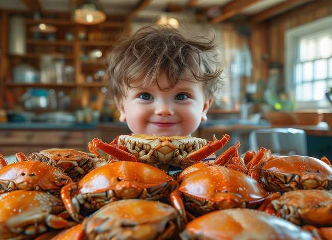 螃蟹儿童吃了有什么好处(螃蟹儿童吃了有什么好处和坏处) 螃蟹儿童吃了有什么好处(螃蟹儿童吃了有什么好处和坏处)