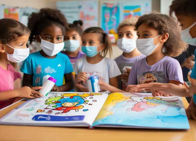 关于疫情防控的儿童绘本故事；幼儿园关于疫情防控的绘本